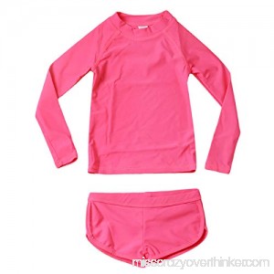 Baby Toddler Girls Swimware Sling Top+Short Pant Two Pcs Swimsuit Summer Tankini Outfits Pure Pink B07QF4TYLN